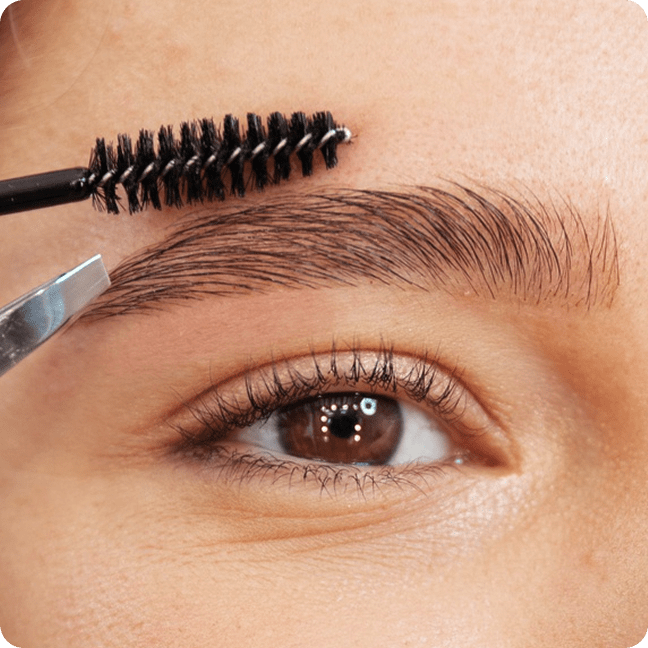 Техника бровей 2